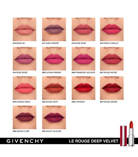 givenchy lipstick rose dahlia|Le Rouge Deep Velvet Matte Lipstick .